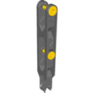 Duplo Dark Stone Gray Arm 2/2 Screws (28331 / 74844)