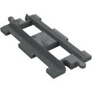 Duplo Dark Stone Gray Rail Straight (6377 / 31463)