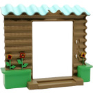 Duplo Dark Tan Front T.house Stripy (44718)