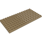 Duplo Dunkel Beige Platte 8 x 16 (6490 / 61310)