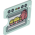 Duplo Dveře 3 x 4 s Cut Out s Muffins v Oven (27382 / 66007)