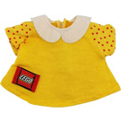 Duplo Vestido con Blanco Cuello y Lego logo (61205)