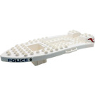 Duplo Duplo Police Boat 12 x 22 x 4 hull top (59189)