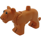 Duplo Earth Orange Lioness with Movable Head