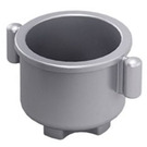 Duplo Flaches Silber Pot mit Grip Griffe (31042)