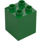 Duplo Grün Stein 2 x 2 x 2 (31110)