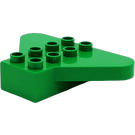 Duplo Groen Steen 2 x 4 met Vleugels (31215)