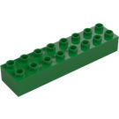 Duplo Grøn Klods 2 x 8 (4199)