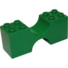 Duplo Grün Doppelt Bogen 2 x 6 x 2