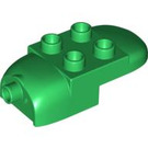 Duplo Green Engine 4 x 1 x 2 with Pin 8 MM (62679)
