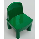 Duplo Green Figure Chair (31313)