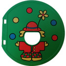 Duplo Green Gate Ø 80 with Clown (31193)