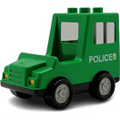 Duplo Groen Politie Van met Windows