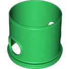 Duplo Green Straight Tube with 2 H. (41288)