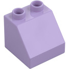 Duplo Lavendel Backe 2 x 2 x 1.5 (45°) (6474 / 67199)