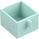 Duplo Světlá aqua Drawer s Rukojeť (4891)