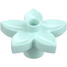 Duplo Helles Aqua Blume mit 5 Angular Blütenblätter (6510 / 52639)