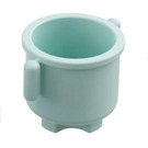 Duplo Azzurro chiaro Pot con Grip Maniglie (31042)