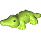 Duplo Lime Crocodile Baby (1352)