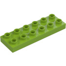 Duplo Lime Piastra 2 x 6 (98233)