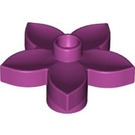 Duplo Magenta Blomst med 5 Angular Kronblader (6510 / 52639)