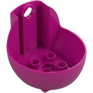 Duplo Magenta Gondola with Rotation Pin (29306)