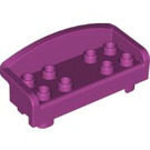 Duplo Magenta Sofa 2 x 6 x 2 (6476)