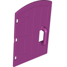 Duplo Magenta Wooden Ovi 1 x 4 x 4 (51288)