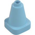 Duplo Medium Azure Cone 2 x 2 x 2 (16195 / 47408)