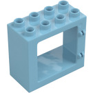 Duplo Azzurro medio Porta Telaio 2 x 4 x 3 con bordo piatto (61649)