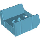 Duplo Medium Azure Tipper Bucket with Cutout (14094)