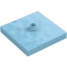 Duplo Medium azuurblauw Draaischijf 4 x 4 Basis met Flush Surface (92005)