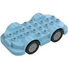 Duplo Medium Azure Wheelbase with Flywheel 4 x 8 (65567)