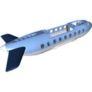 Duplo Mittelblau Airplane 14 x 30 x 5 (52917 / 53308)
