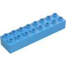 Duplo Mittelblau Stein 2 x 8 (4199)