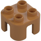 Duplo Medium Mörk Hud Stool (65273)