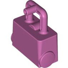 Duplo Medium mørk rosa Code Koffert 1 x 2 (42398)