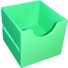 Duplo Medium Green Drawer with Cut Out (6471)