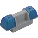 Duplo Gris piedra medio Siren con Transparente Dark Azul Lights (2318 / 87072)