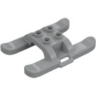 Duplo Medium Stone Gray Undercarriage 4 x 6 (79794)