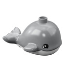 Duplo Medium Stone Gray Whale Calf (52255)