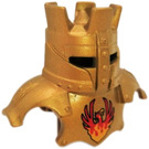 Duplo Metallic Gold Helmet with Phoenix (54613)