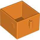 Duplo Orange Drawer with Handle (4891)