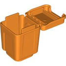 Duplo Orange Garbage Can (73568)