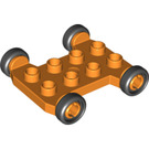 Duplo Arancione Gocart (42092 / 42093)