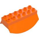 Duplo Orange Tipping 2 x 6 (31453)