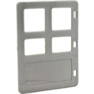 Duplo Pearl Light Gray Door with Different Sized Panes (2205)