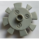 Duplo Pearl Light Gray Flower for Gear Wheel (44534)