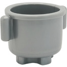 Duplo Parelmoer lichtgrijs Pot met Grip Handgrepen (31042)