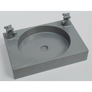 Duplo Parelmoer lichtgrijs Sink (31325)